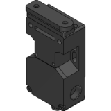 AZ 16zi with connector plug and with coded straight actuator with centering guide AZ 16zi-B1-2177